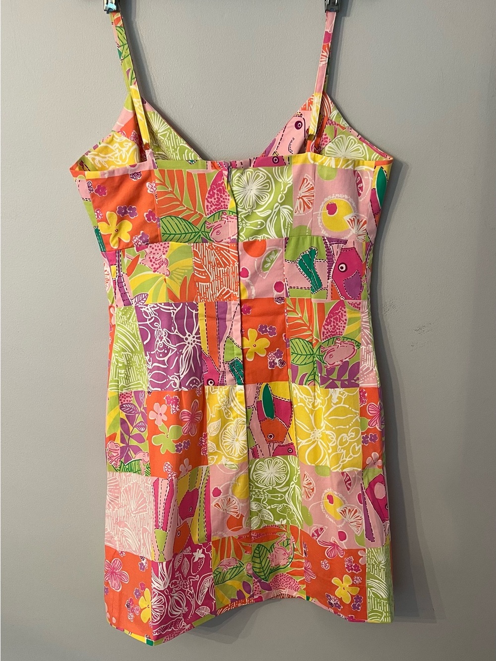 Lilly Pulitzer Patchwork Floral Dress - Size 6 - Picture 11 of 11